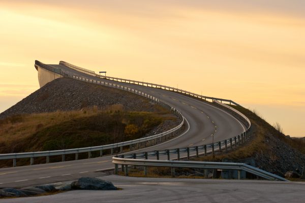 Best self-drive roads in Europe -Atlantic Ocean Road Norway