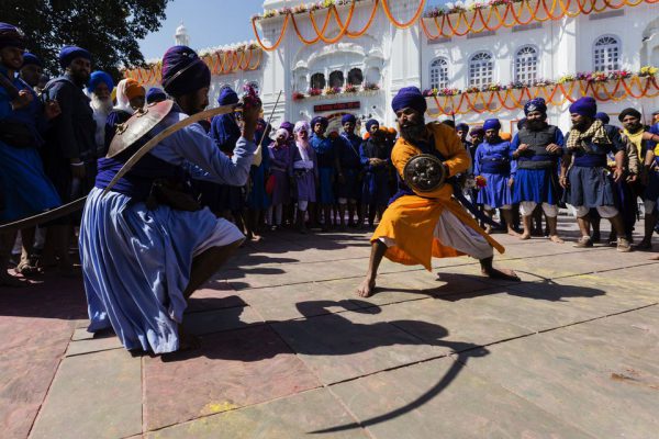 famous holi in india - Holla Mohalla - Sikh Festival